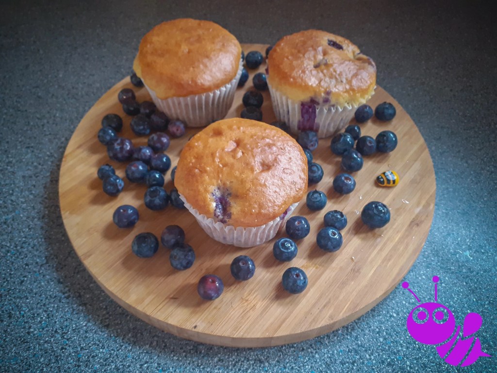 Blaubeer-Joghurt-Muffins